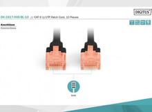 Digitus DK-1617-005 Cat 6 Utp 0.50 mt Patch Cord 