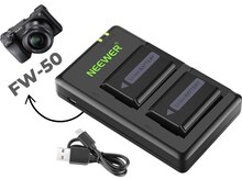 "Neewer" NP-FW50 Sony A7 üçün batareya və adapter dəsti