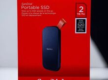 External SSD "SanDisk 2TB Portable External SSD 520MB/s SDSSDE30-2T00-G25"