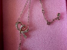 Gümüş boyunbağı "Swarovski"
