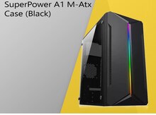 Gaming Case "SuperPower A1 M-Atx Black"