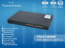 Cisco Catalyst WS 3560V2 24TS S