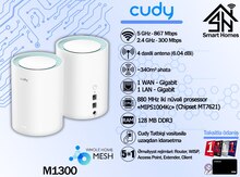 "Cudy" AC1200 Dual Band Whole Home Wi-Fi Mesh System M1300 2-Pack