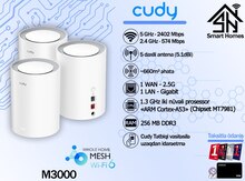 "Cudy" AX3000 2.5G Wi-Fi 6 whole home mesh Wi-Fi system