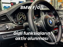 “BMW” gizli funksiyaların aktiv olunması