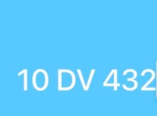 Avtomobil qeydiyyat nişanı - 10-DV-432