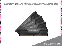 CORSAIR VENGEANCE DDR5 64GB (4x16GB) 5600MHz (Black)