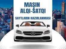 Avtomobil alqı-satqı saytı hazırlanması