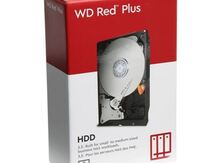 HDD "WD 4TB Red Plus 5400 rpm SATA III 3.5" Internal NAS"