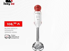Blender "Bosch MSM64110 Qırmızı, 450W"