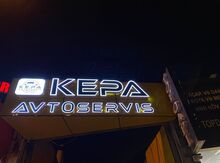 İşıqlı reklam lövhələrinin hazırlanması