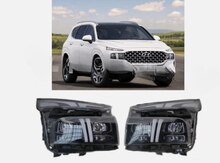 "Hyundai Santa Fe 2023" amerikanka faraları