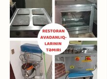 Restoran avadanlığı təmiri
