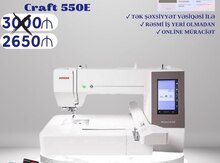 Tikiş maşını "Janome Memory Craft 550 E"