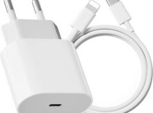 "Apple iPhone" adapteri və USB kabel