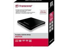 Transcend Slim Portable DVD Writer TS8XDVDS-K