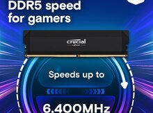 Operativ yaddaş "Crucial Pro DDR5 32GB 2x16GB 6400MHz PC"