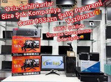 Mağazalar üçün satış proqramı 