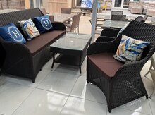 Bağ üçün divan ve kreslolar 