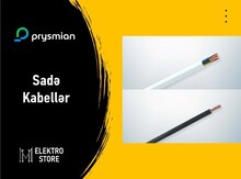 Sadə yumşaq kabel "Prysmian"