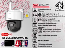 "Hikvision" Wi-Fi kamerası + 4G