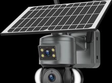 Simsiz 4G sim kartlı Solar ptz 2 kamera 360° 8mp/4K