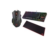Redragon S116 Keyboard/Mouse/Mousepad 3in1 Combo, Black 