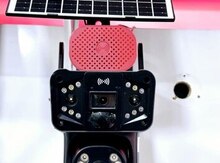 Simsiz 4G sim kartlı Solar ptz 2 kamera 360° 8mp/4K