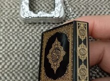 Kiçik ölçüdə miniatür quran kitabı