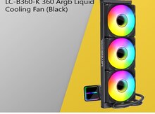 ARGB CPU kuler "LovingCool LC-B360-K 360 (Black)"