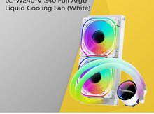 ARGB CPU kuler "LovingCool LC-W240-V 240 (White)"