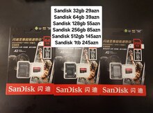 "Sandisk extreme pro" mikro kartları