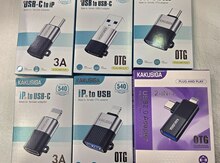 Type-C lightining USB OTG çevirici
