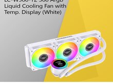 ARGB CPU kuler "LovingCool LC-W360-T2 360 with Display (White)"