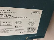 Cat 6 UTP 305 metir
