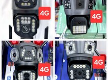4G sim kartl ptz 2 kamera 360° 8mp/4K+64gb
