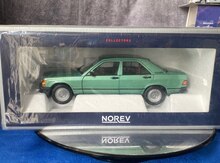 Коллекционная модель "Mercedes-Benz 190E W201 green metallic  1982"