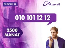 Azercell nömrə – (010) 101-12-12