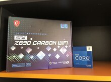Ana plata "MSİ MPG Z690 Carbon wifi Z690 DDR5"