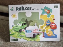 "Rail Car Puzzle 3+" uşaq oyuncağı 