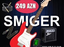 Elektro gitara dəsti
