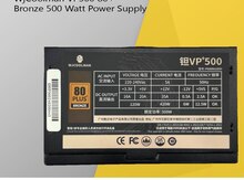 Qida bloku "WjCoolman VP500 80+ Bronze 500 Watt"