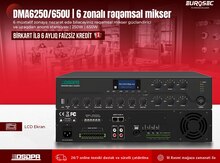 6 zonalı rəqəmsal mikser "DSPPA DMA62/6650U"