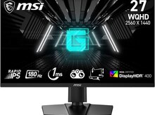 Monitor "MSI 2K 27 inch 180 hz Pivot" 