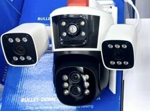 Simsiz Wifi ptz 4 kamera 360° 8mp/4K +64gb 