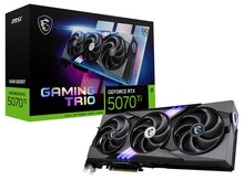 Video kart "MSI Gaming Trio OC Plus 3X GeForce RTX 5070Ti 16GB”