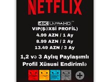 "Netflix Premium" səhifəsi