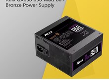 Qida bloku "Ruix GX650 650 Watt 80+ Bronze"