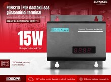 POE dəstəkli IP səs gücləndirici terminal "DSPPA POE6310"