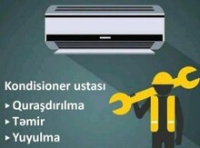 Kondisioner təmiri və qurasdırılması